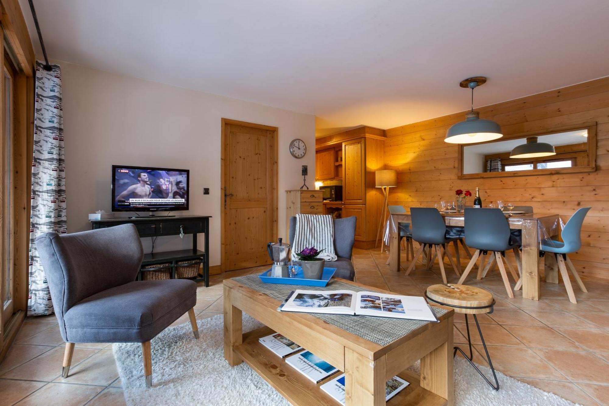 Appartement Belle Vue - Happy Rentals Chamonix Buitenkant foto