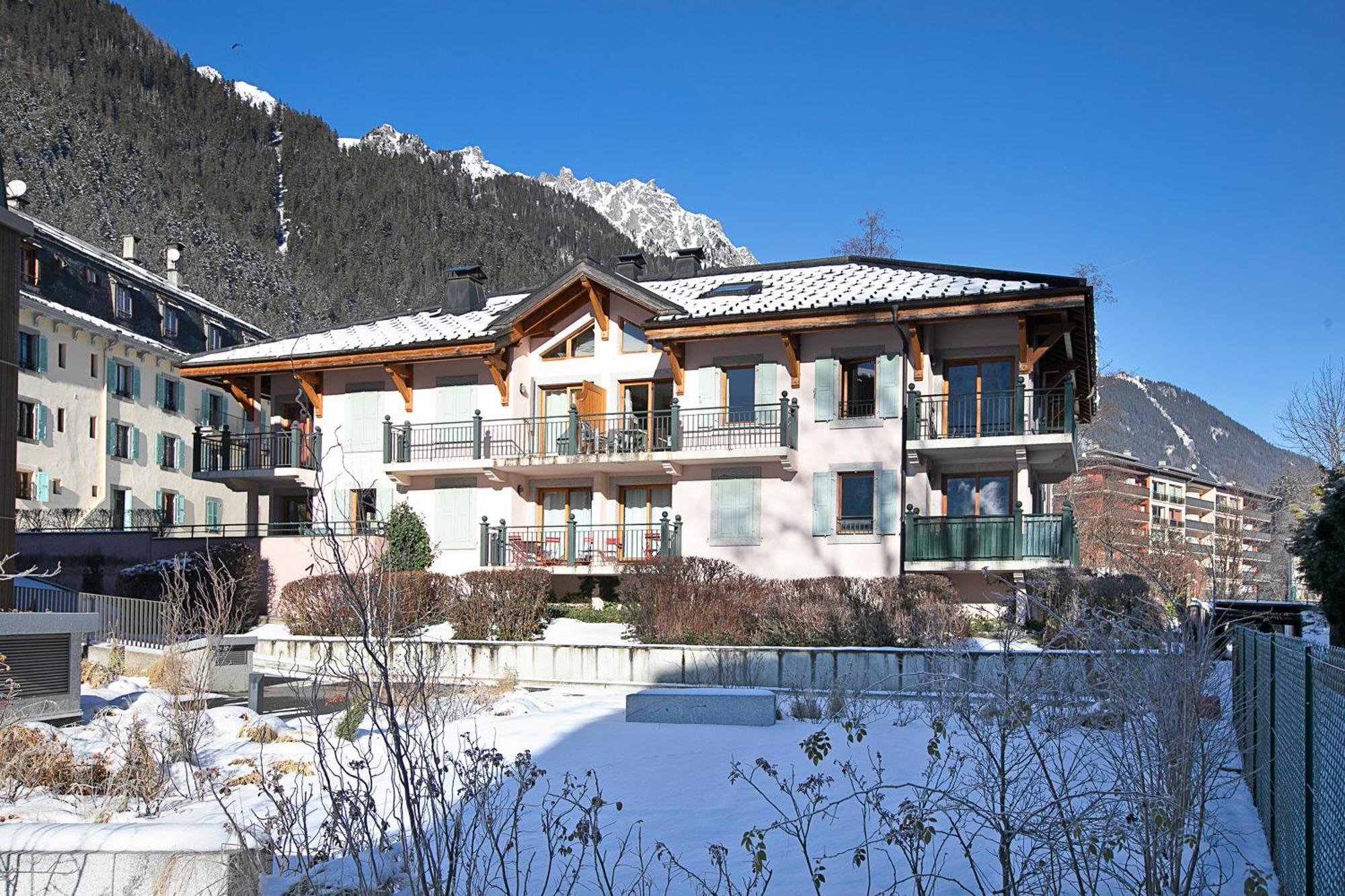 Appartement Belle Vue - Happy Rentals Chamonix Buitenkant foto