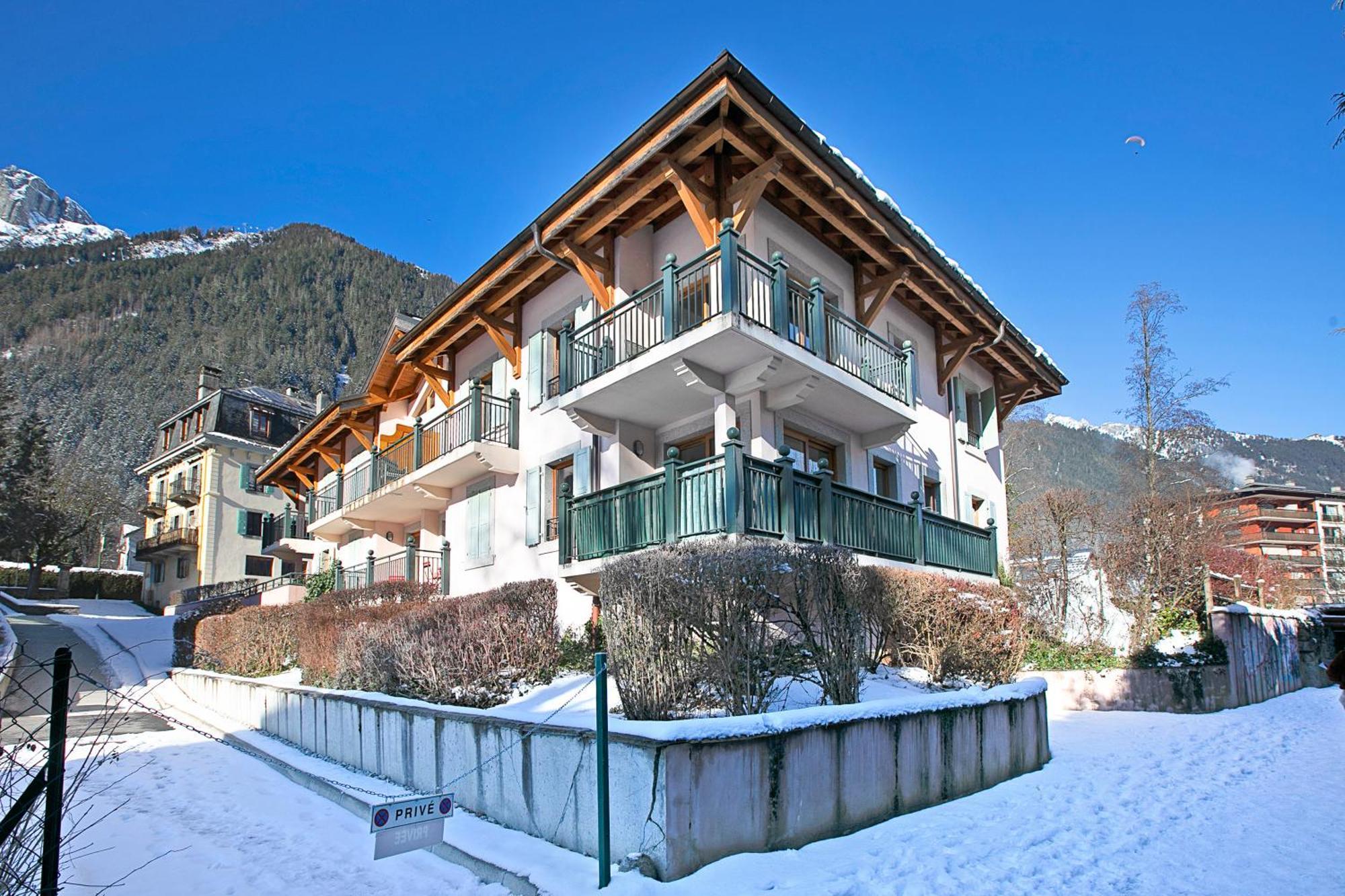 Appartement Belle Vue - Happy Rentals Chamonix Buitenkant foto